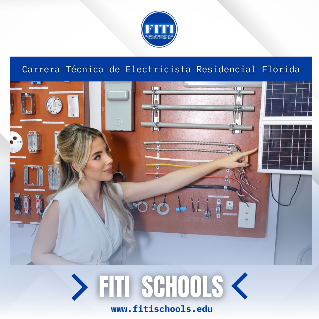 Carrera Técnica de Electricista Residencial Florida